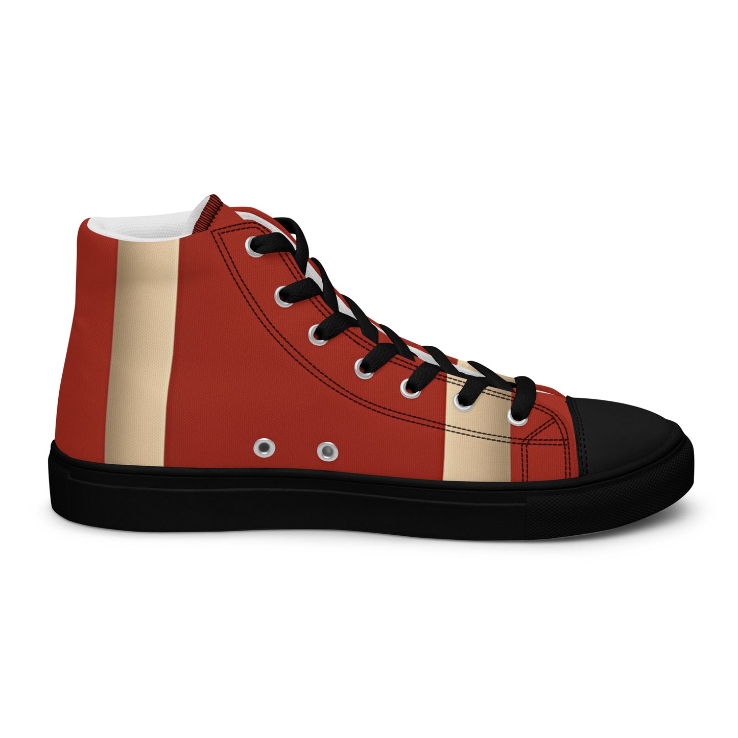 Men’s high top canvas shoes