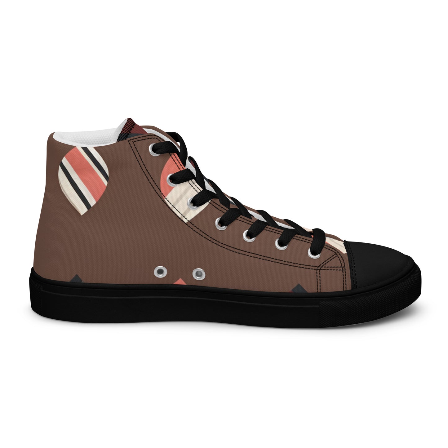 Men’s high top canvas shoes