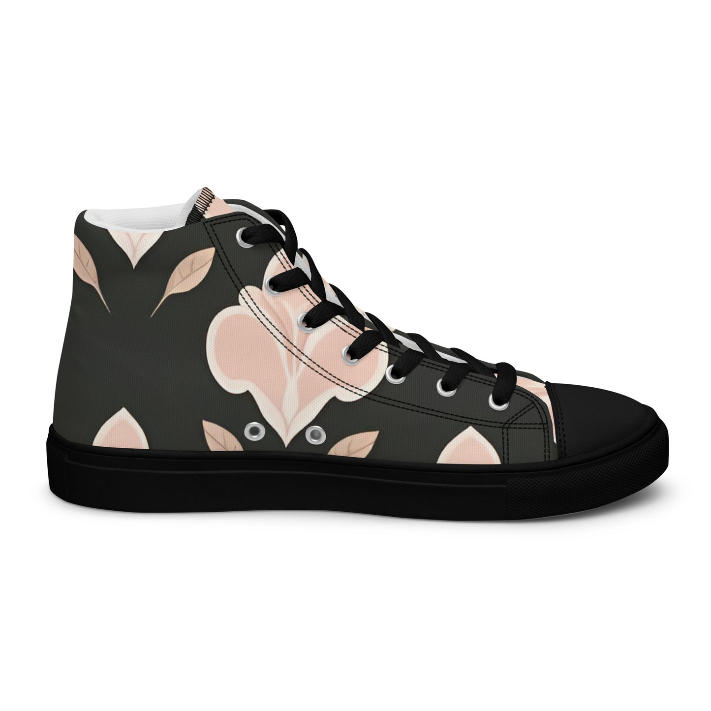 Men’s high top canvas shoes