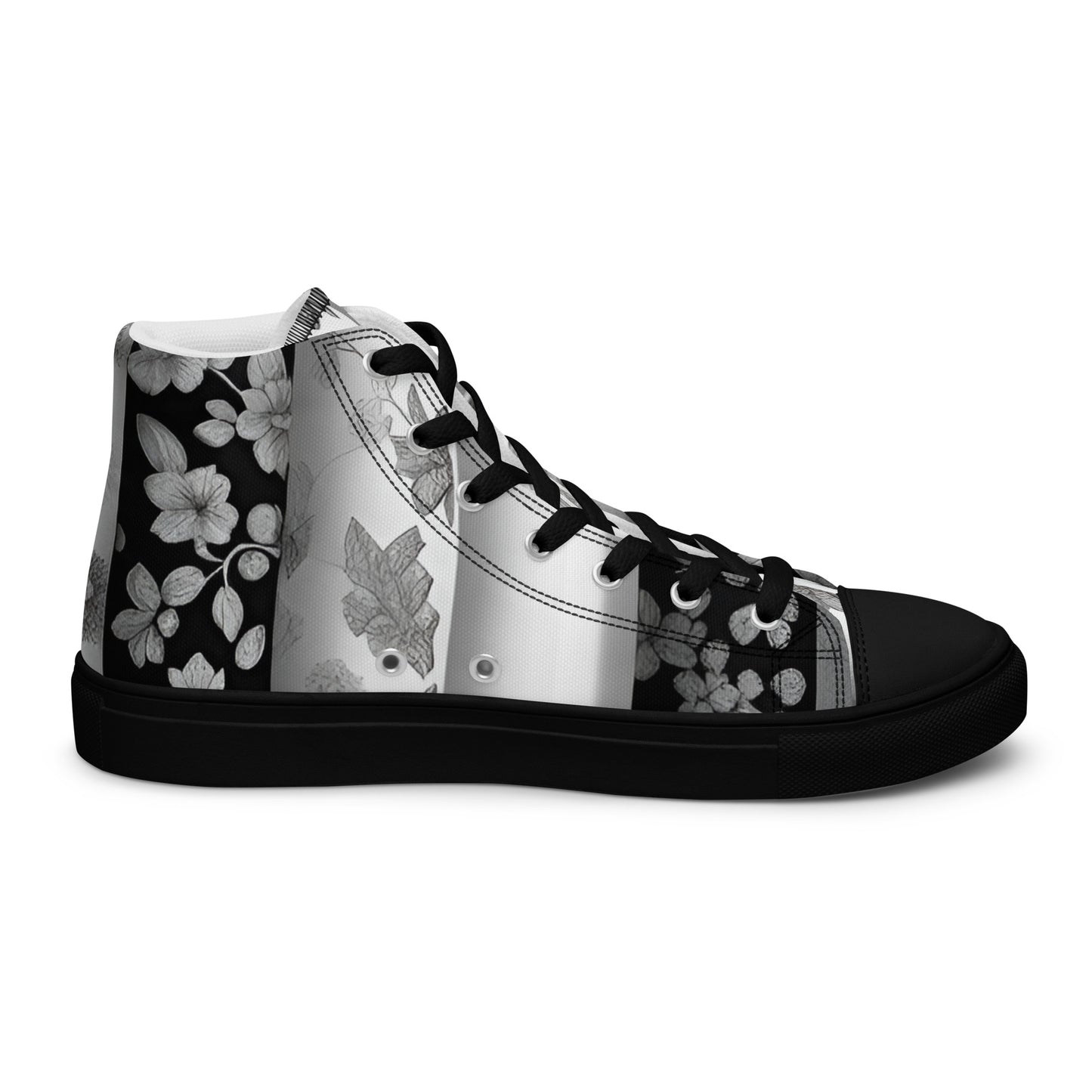 Men’s high top canvas shoes