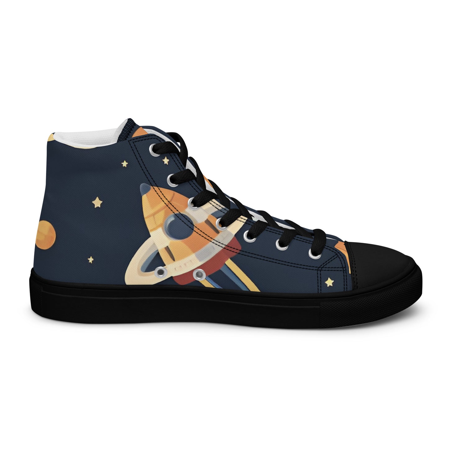 Men’s high top canvas shoes