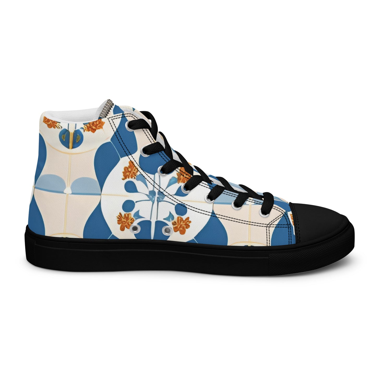 Men’s high top canvas shoes