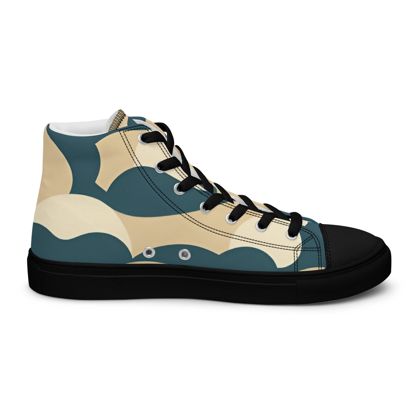 Men’s high top canvas shoes