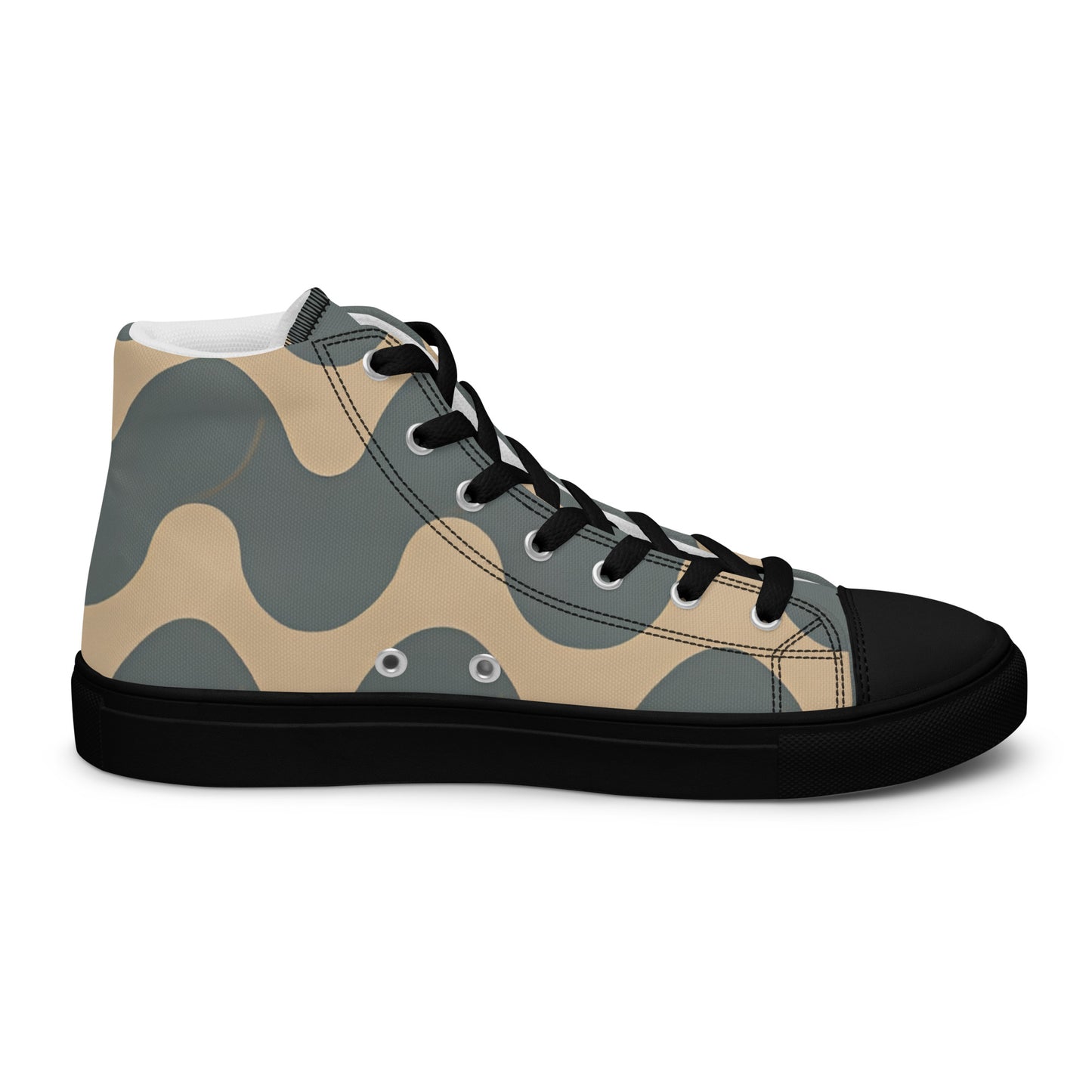 Men’s high top canvas shoes