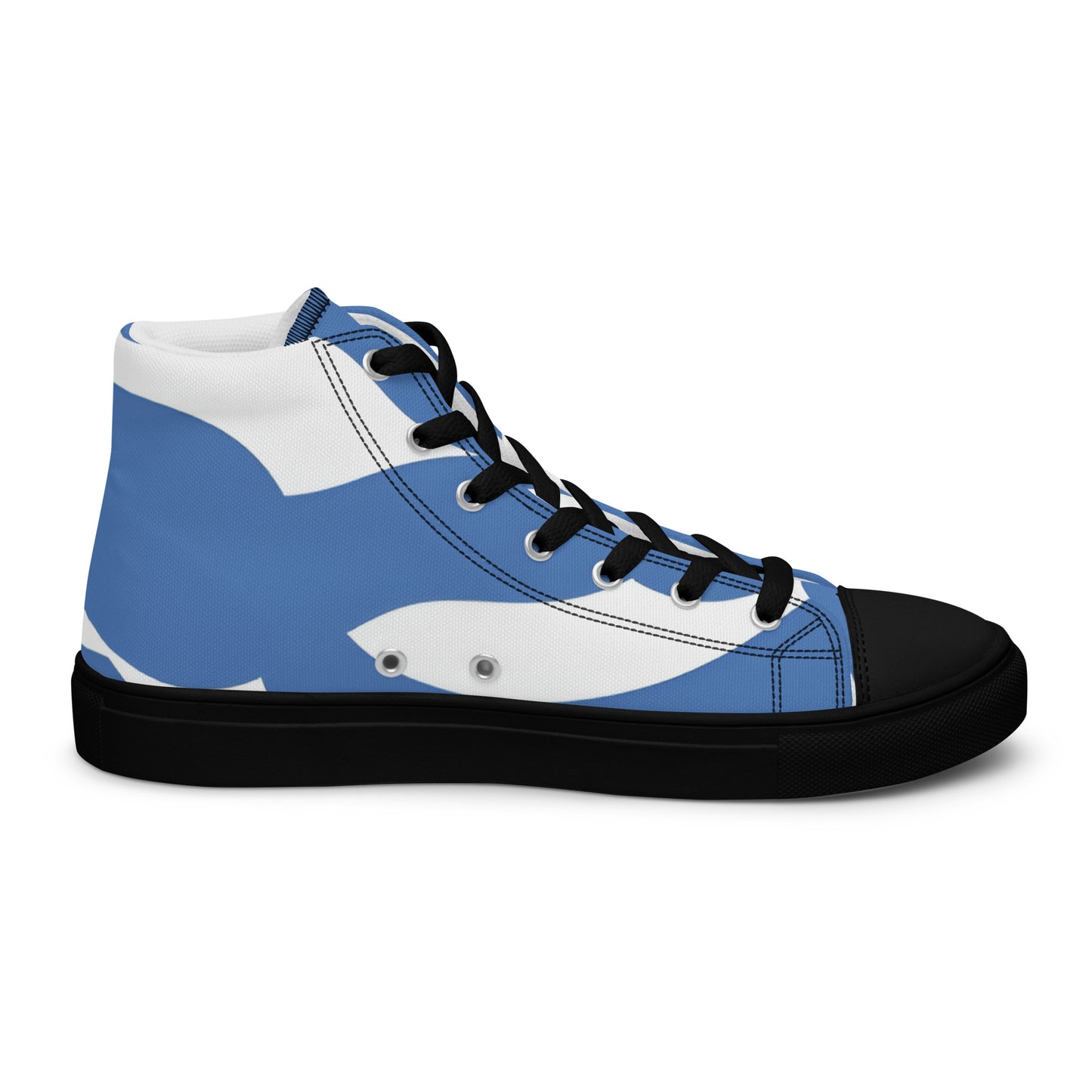 Men’s high top canvas shoes