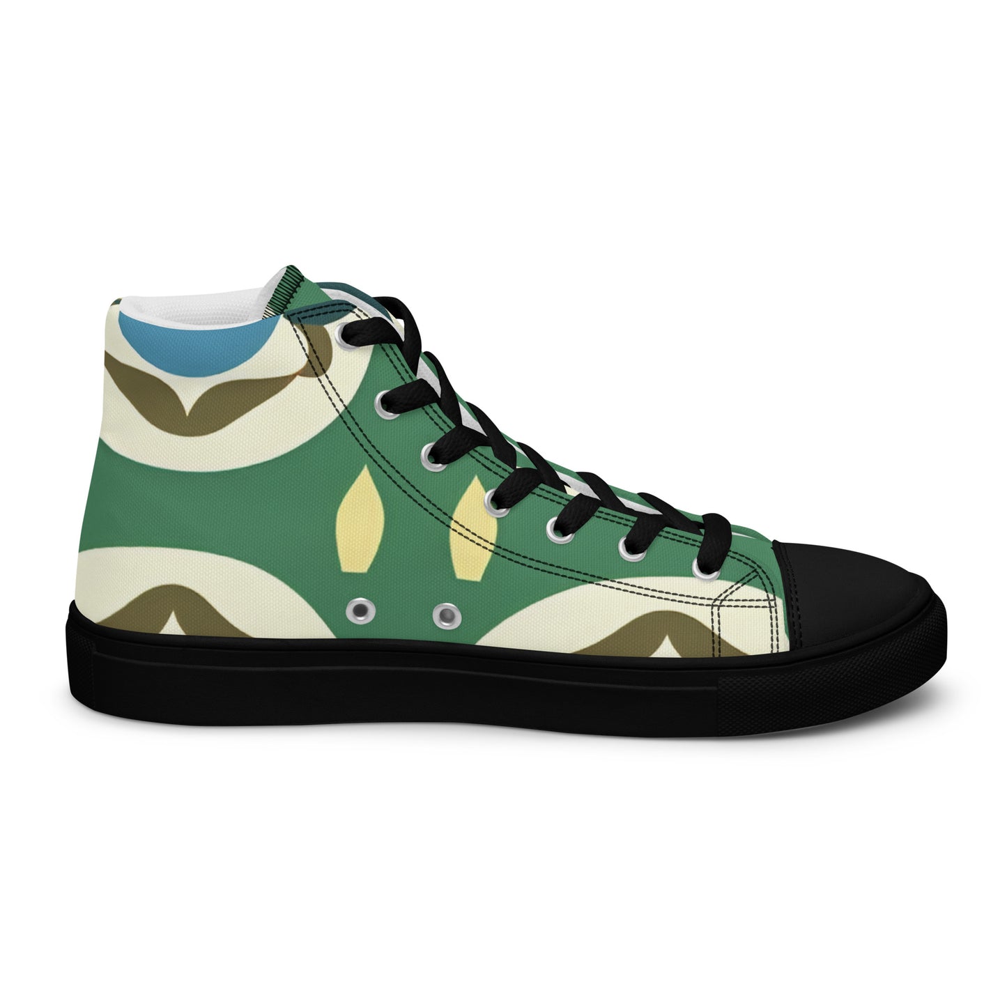 Men’s high top canvas shoes