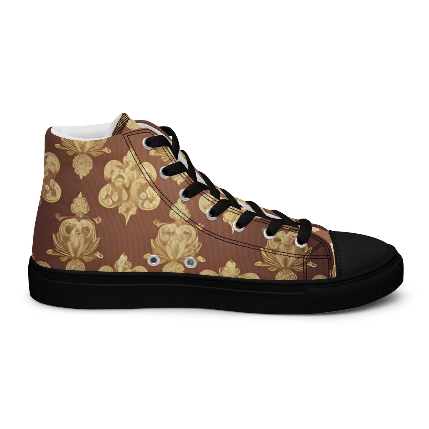 Men’s high top canvas shoes