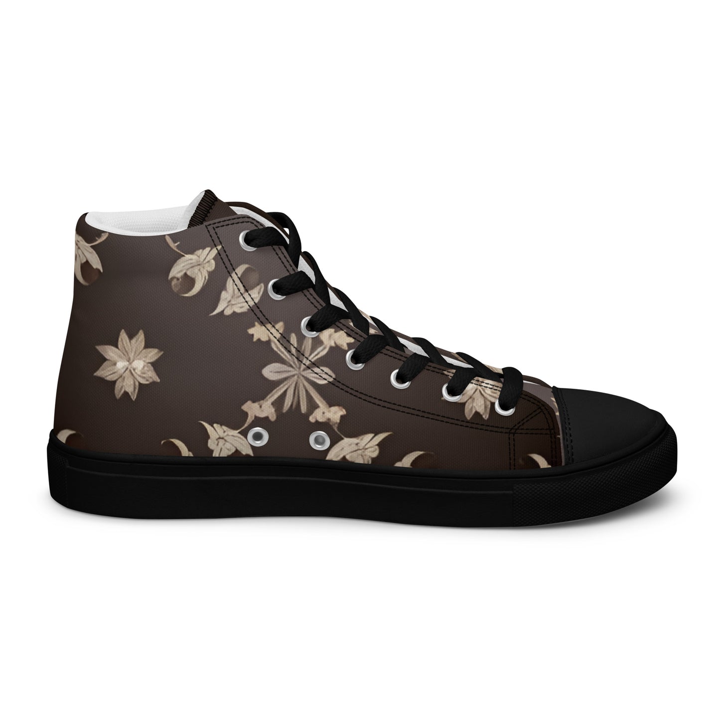 Men’s high top canvas shoes