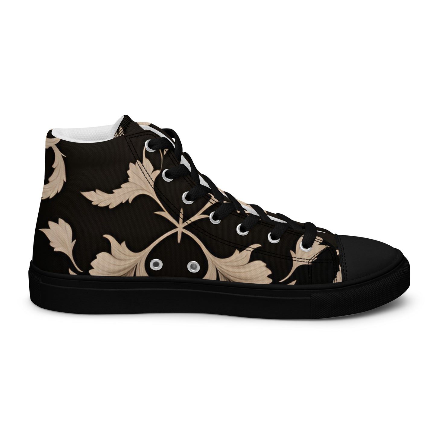 Men’s high top canvas shoes