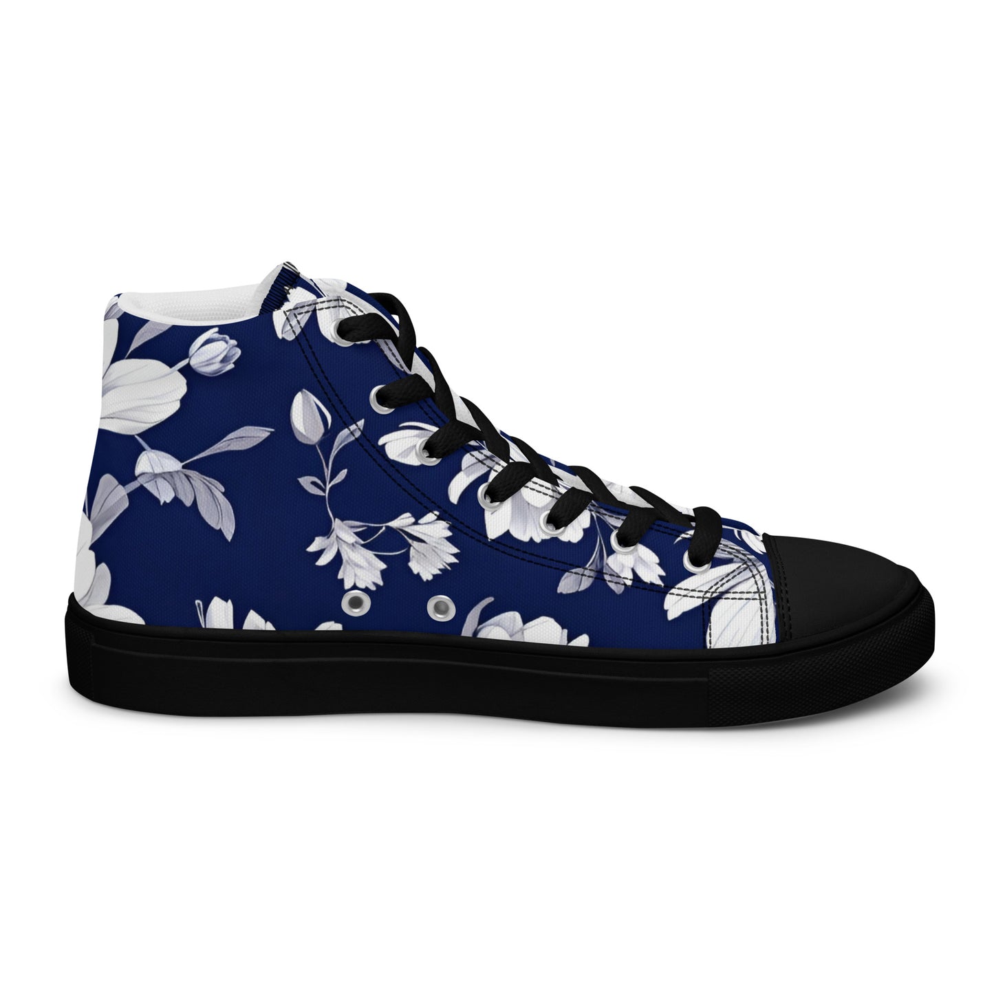 Men’s high top canvas shoes