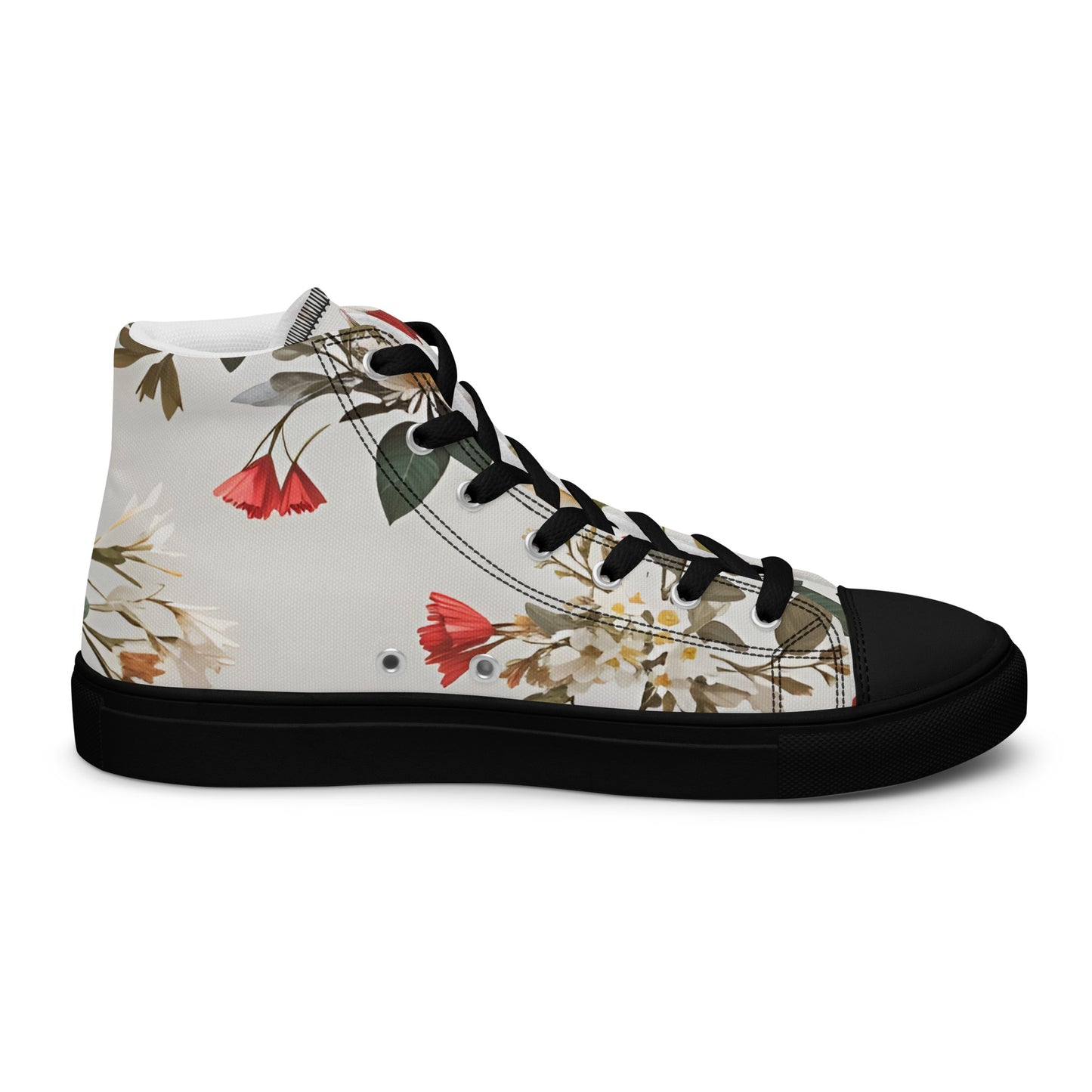 Men’s high top canvas shoes