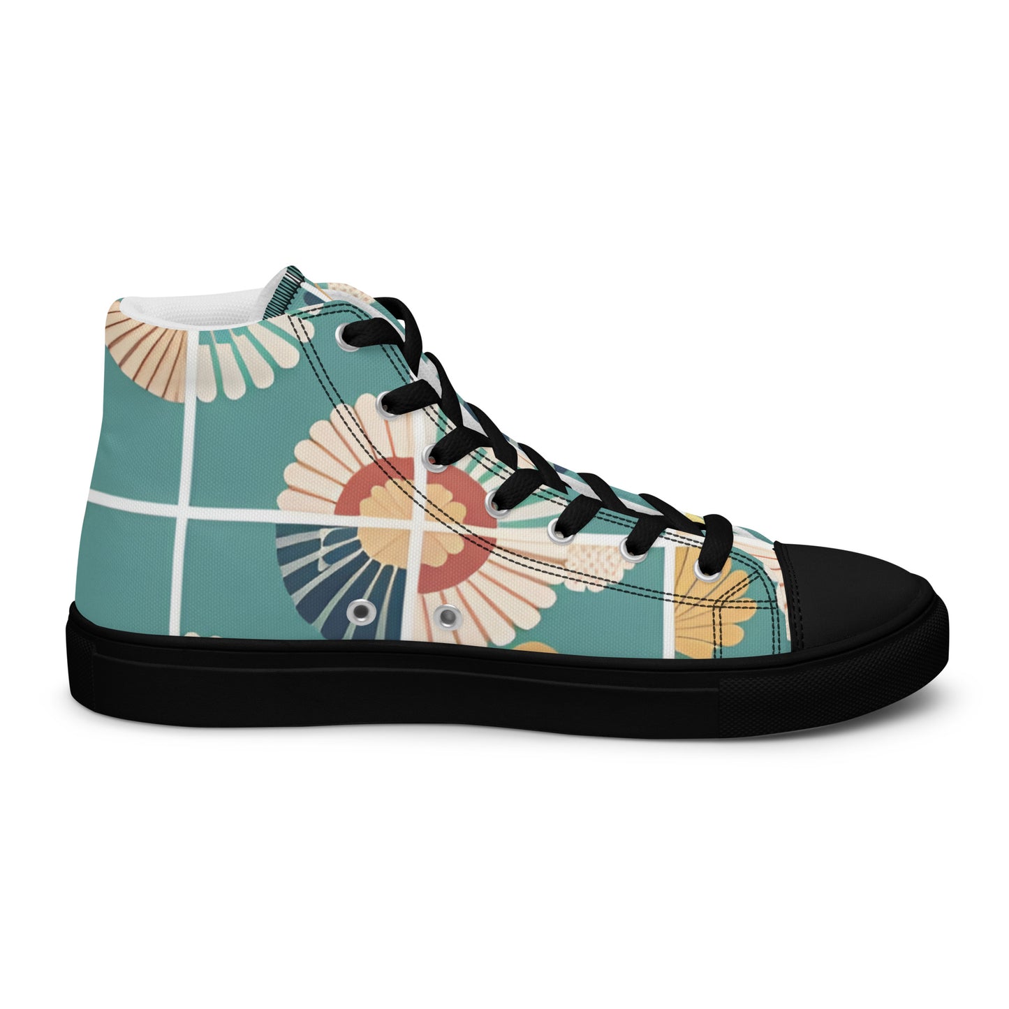 Men’s high top canvas shoes