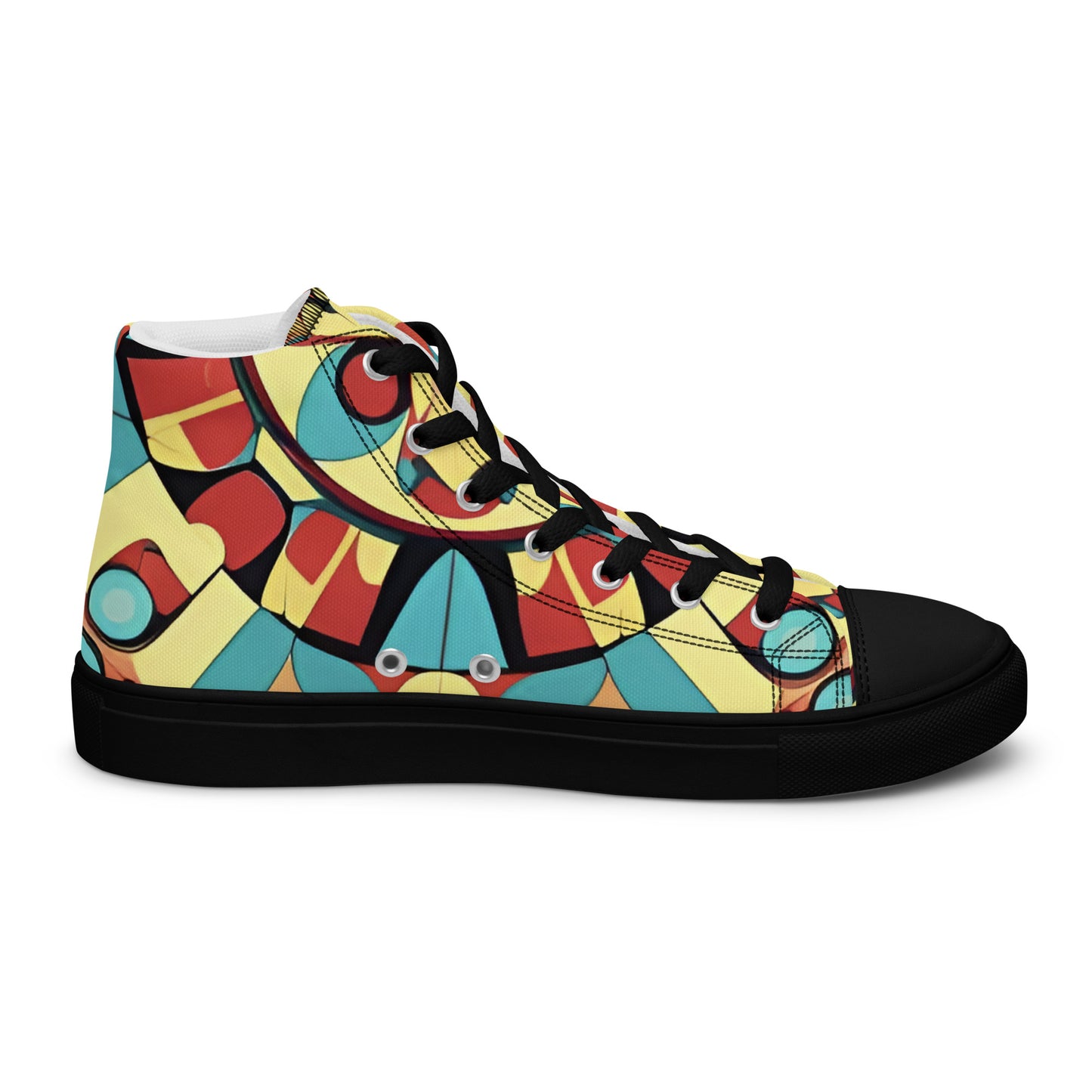 Men’s high top canvas shoes