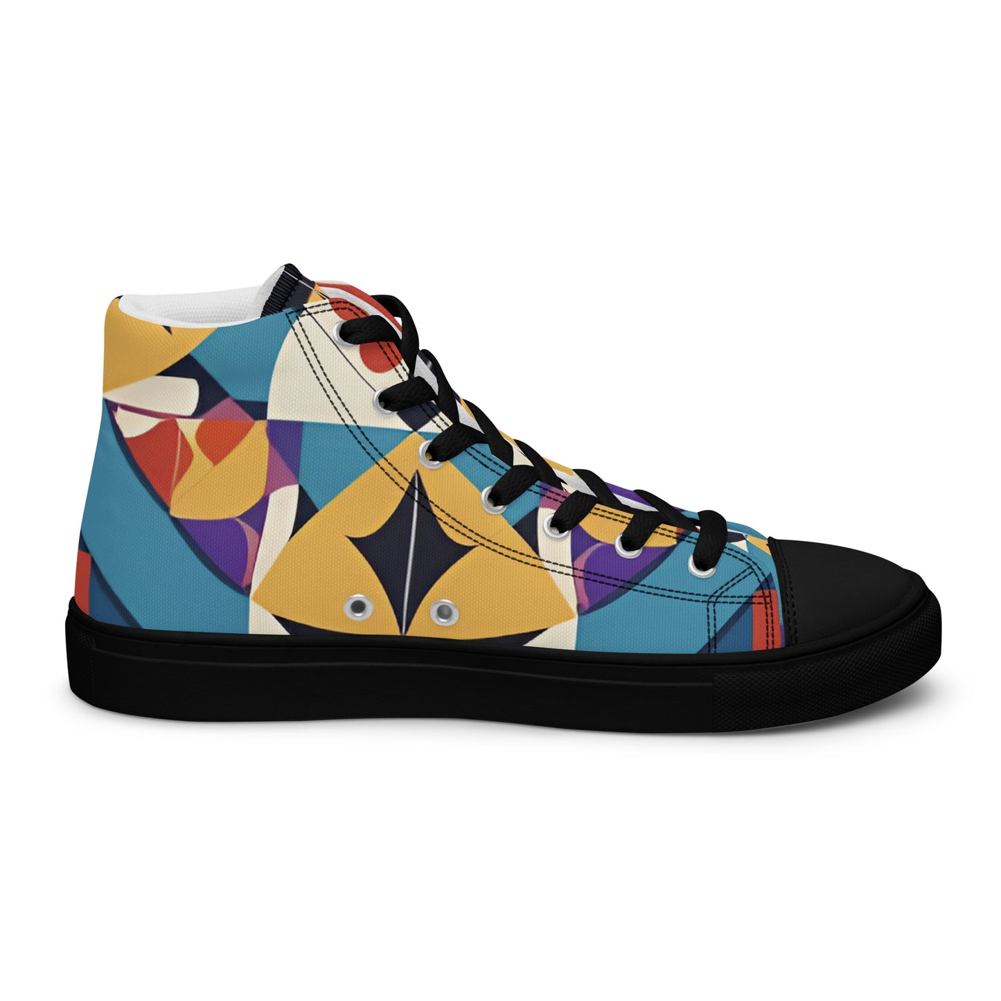 Men’s high top canvas shoes