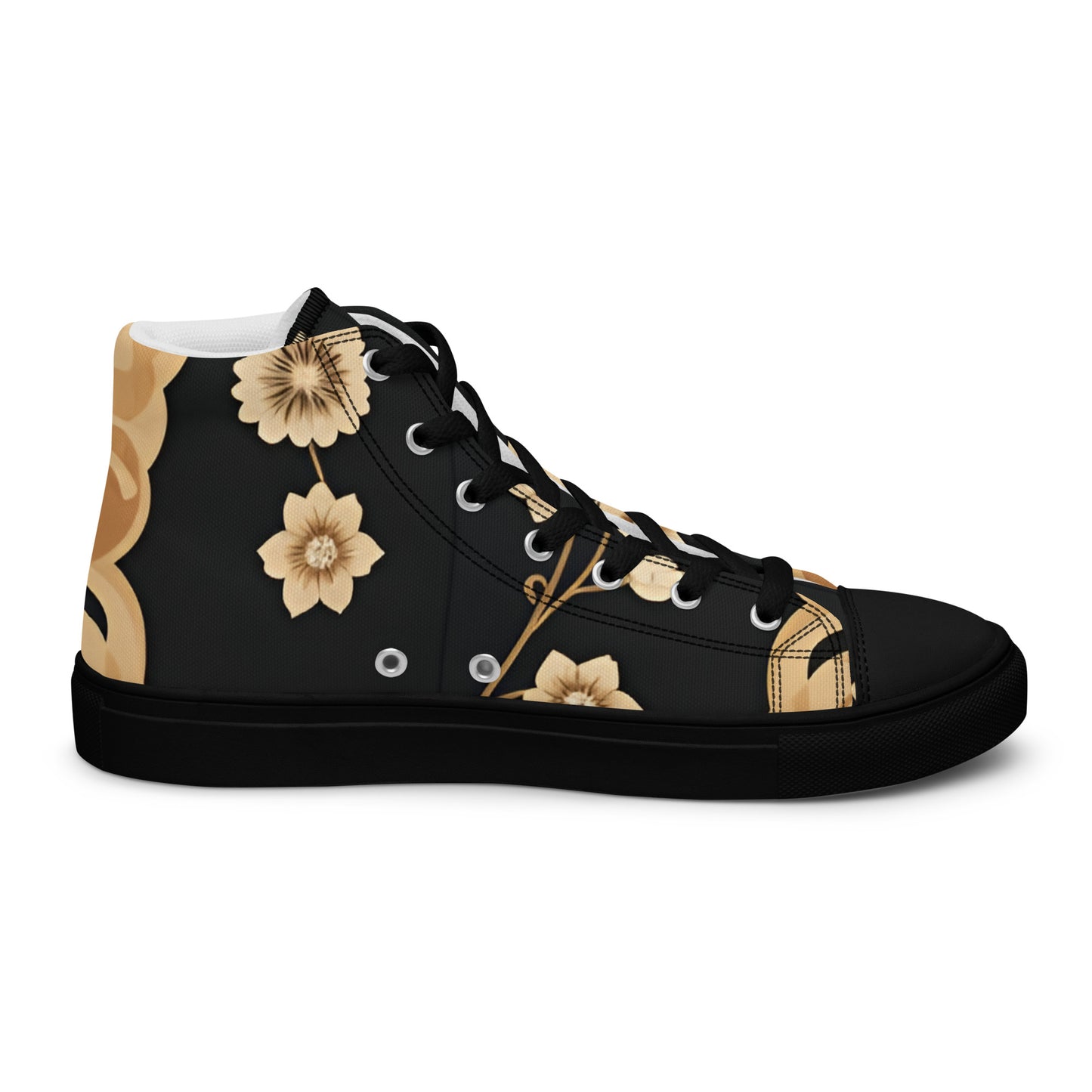 Men’s high top canvas shoes