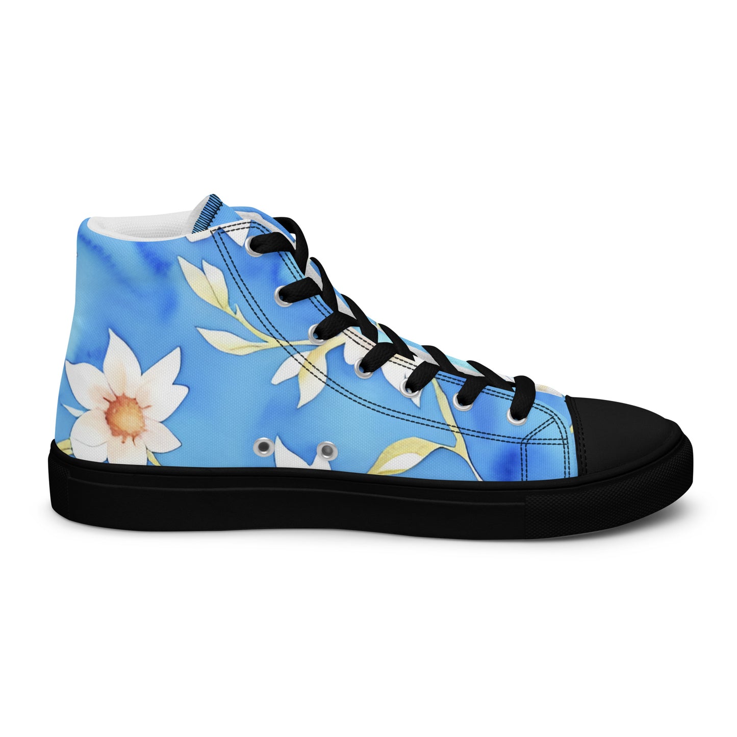 Men’s high top canvas shoes