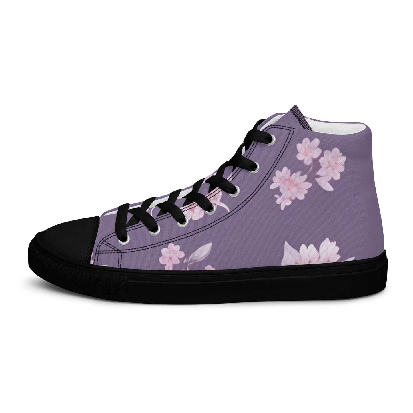 Men’s high top canvas shoes