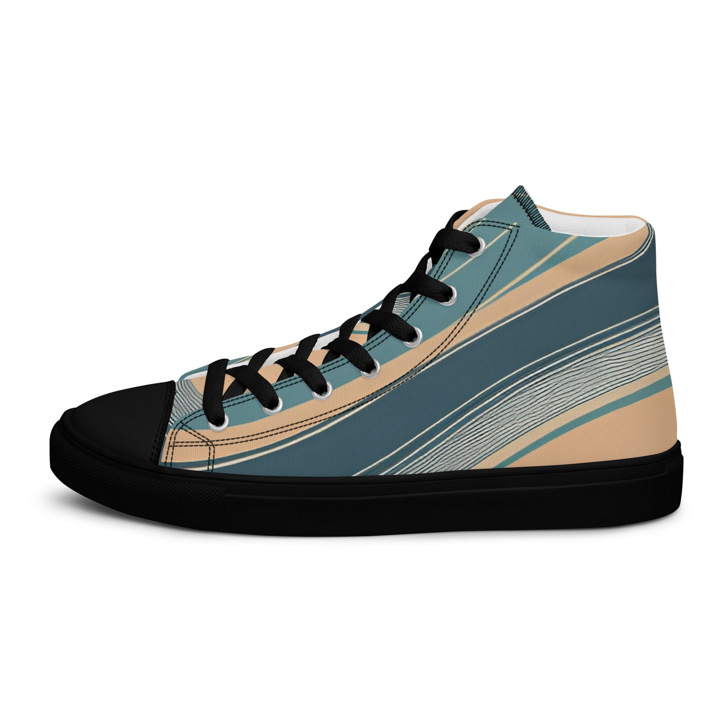 Men’s high top canvas shoes