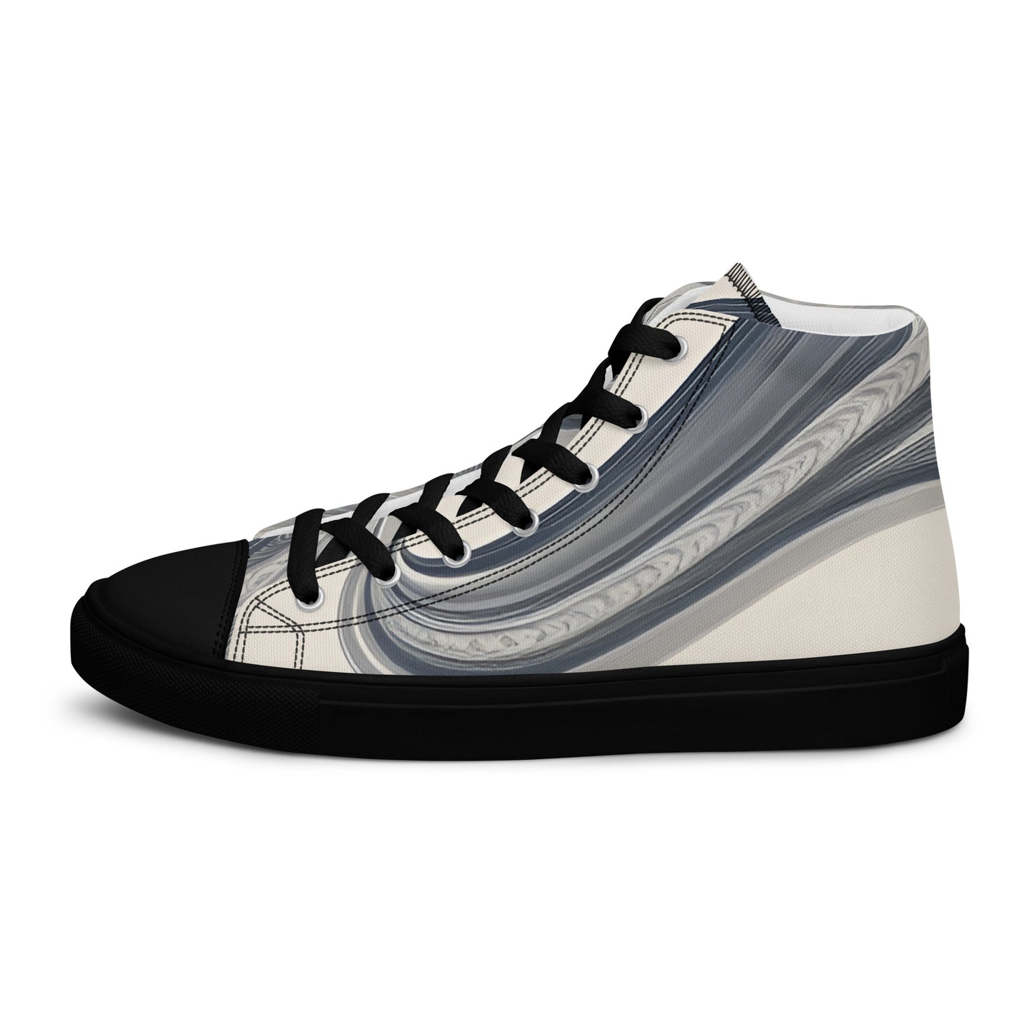 Men’s high top canvas shoes