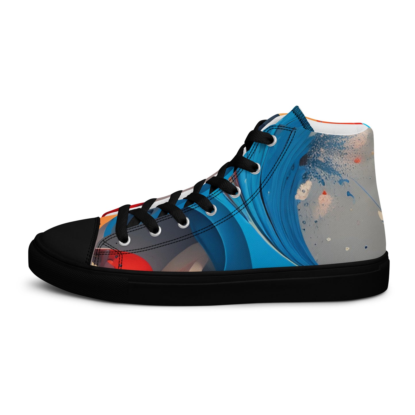 Men’s high top canvas shoes