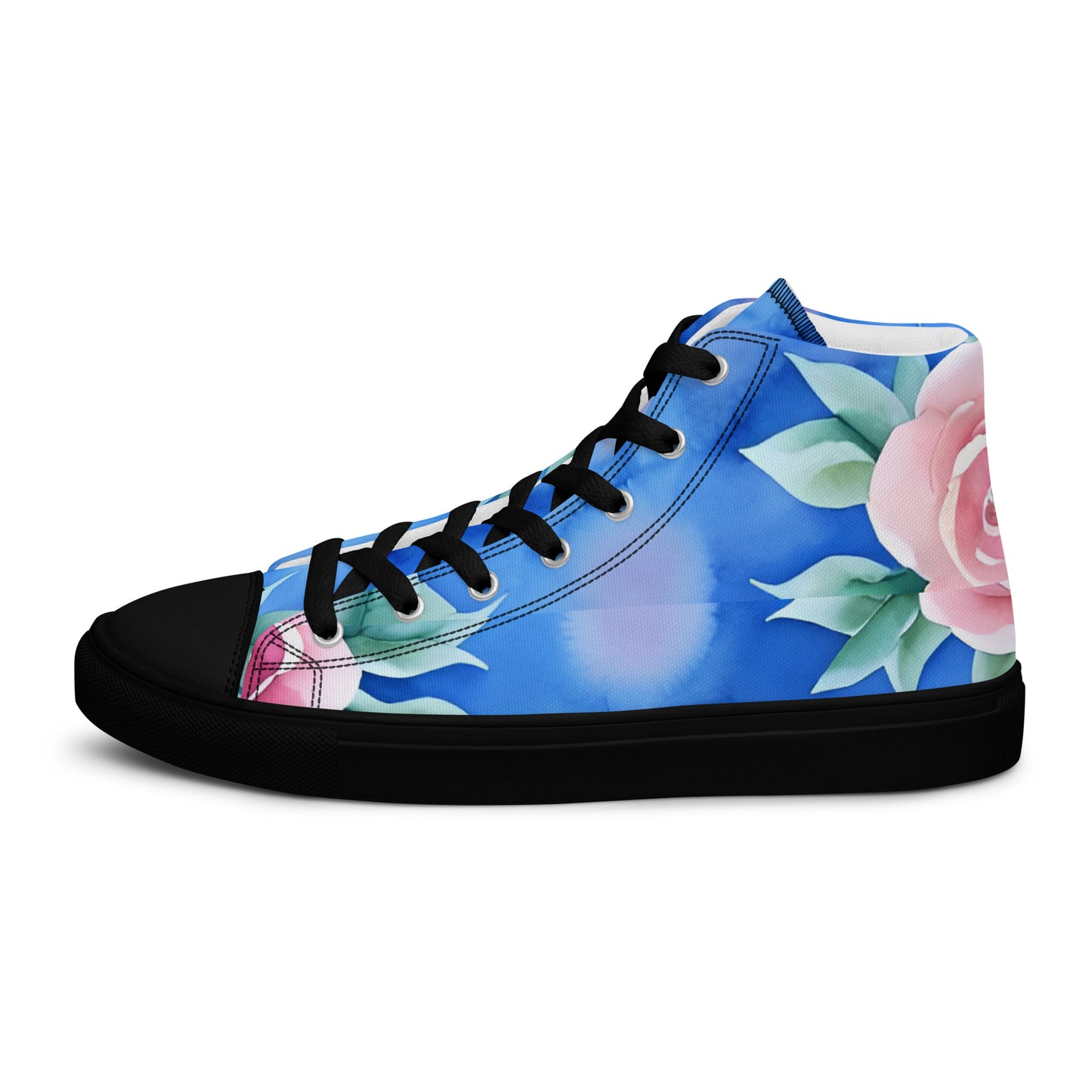 Men’s high top canvas shoes