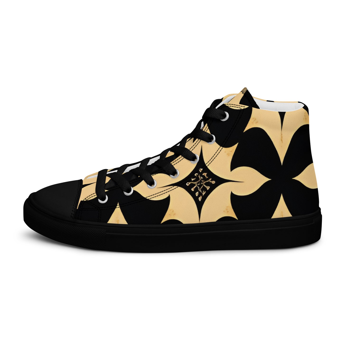 Men’s high top canvas shoes