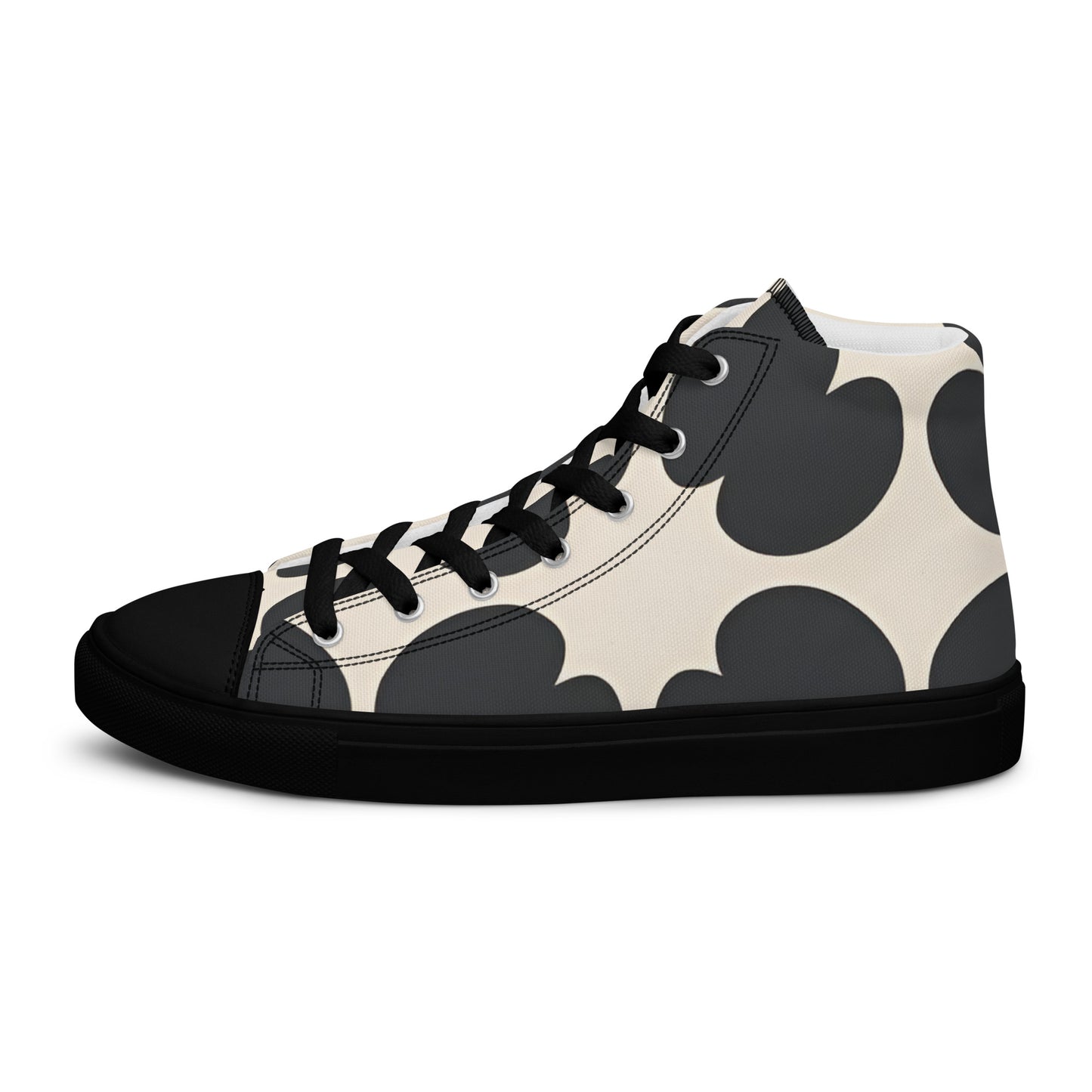 Men’s high top canvas shoes