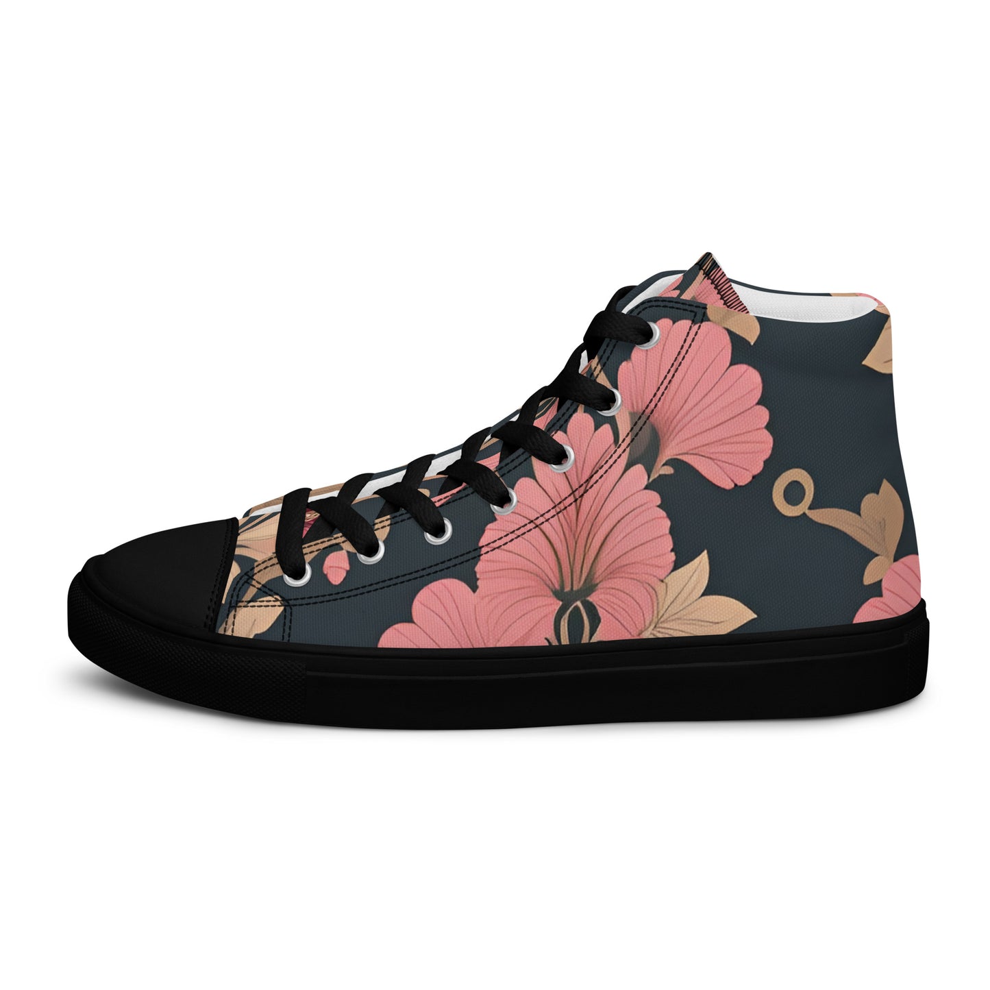 Men’s high top canvas shoes