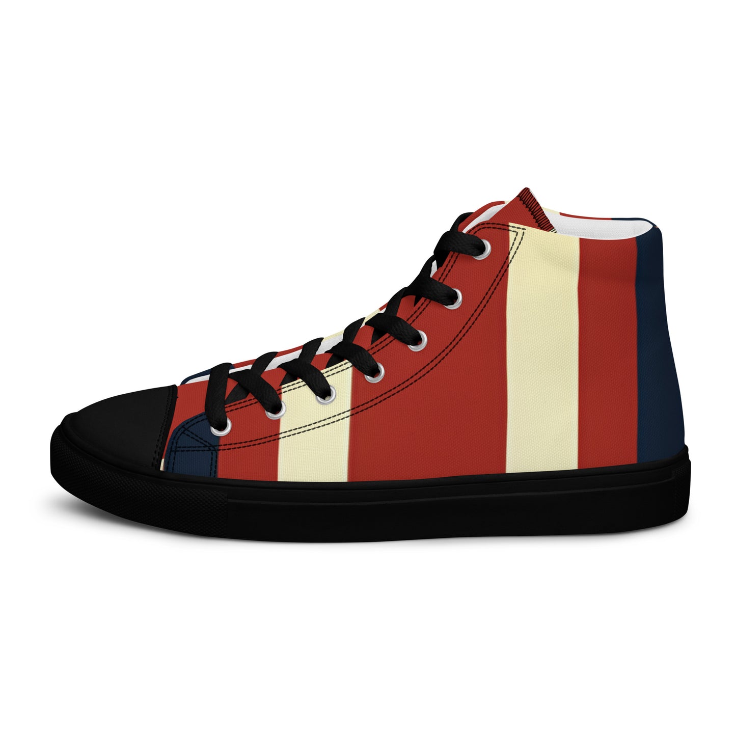 Men’s high top canvas shoes