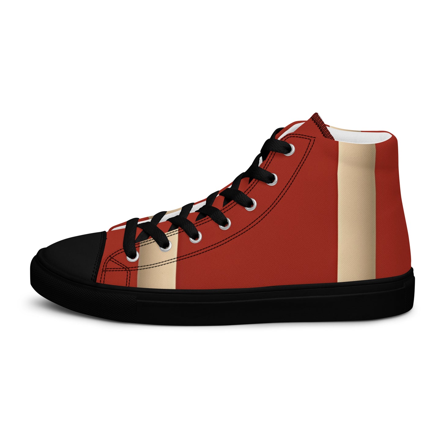 Men’s high top canvas shoes