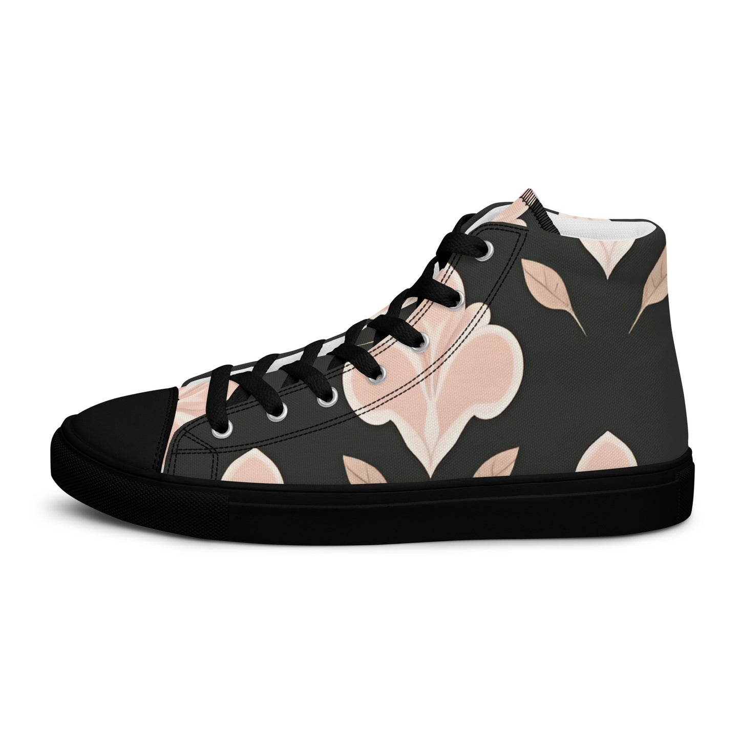 Men’s high top canvas shoes