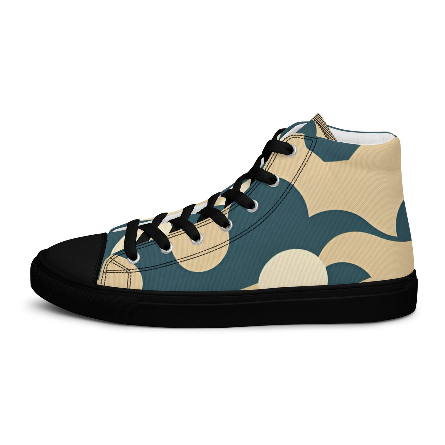 Men’s high top canvas shoes