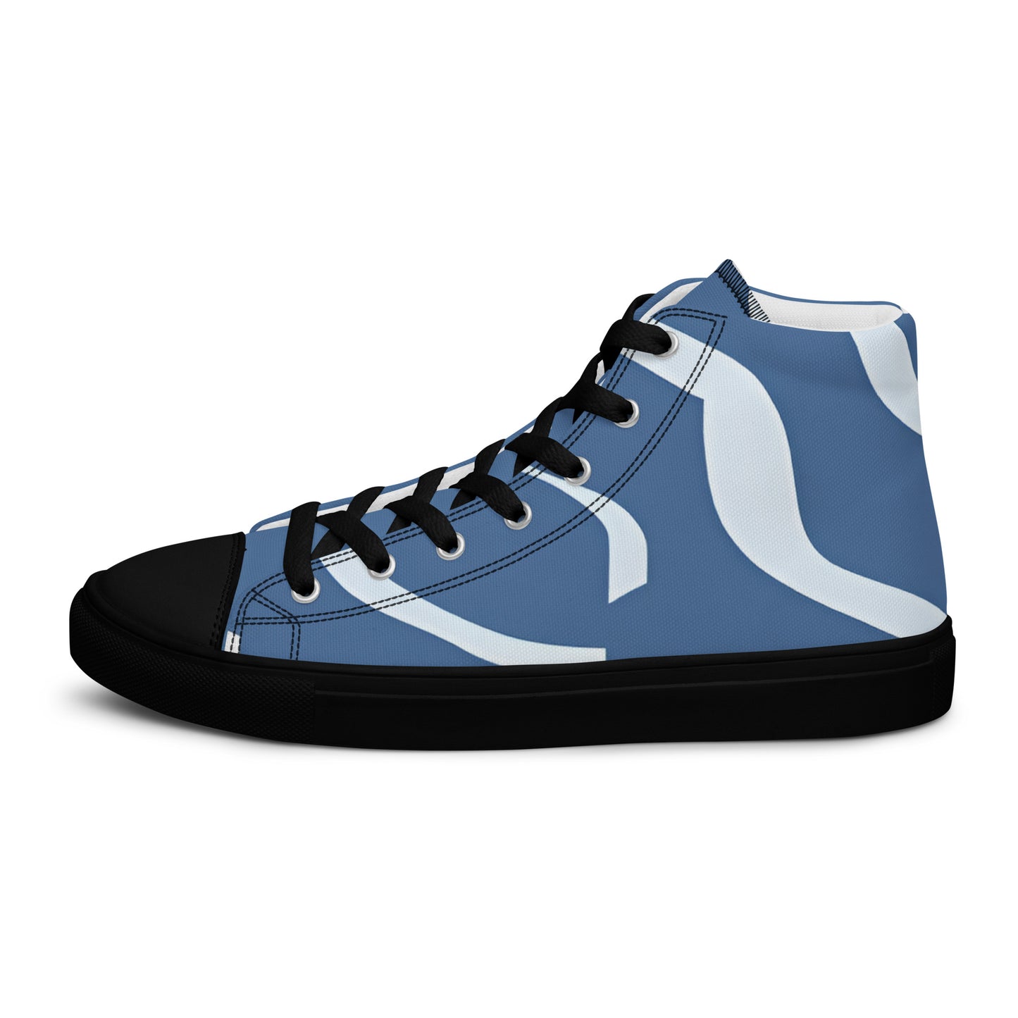 Men’s high top canvas shoes