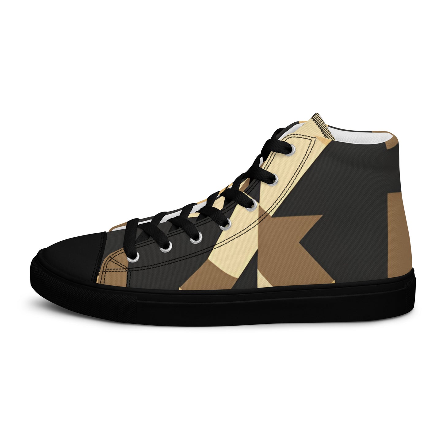 Men’s high top canvas shoes