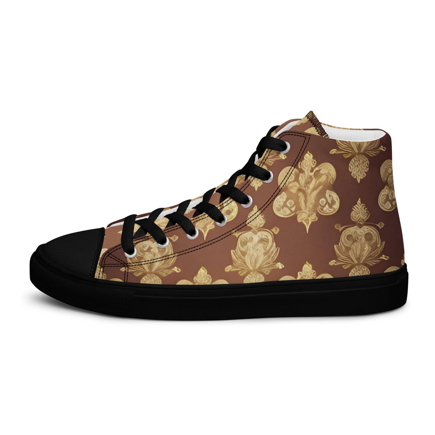 Men’s high top canvas shoes