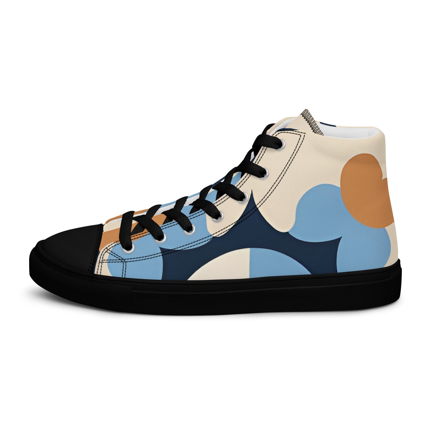 Men’s high top canvas shoes