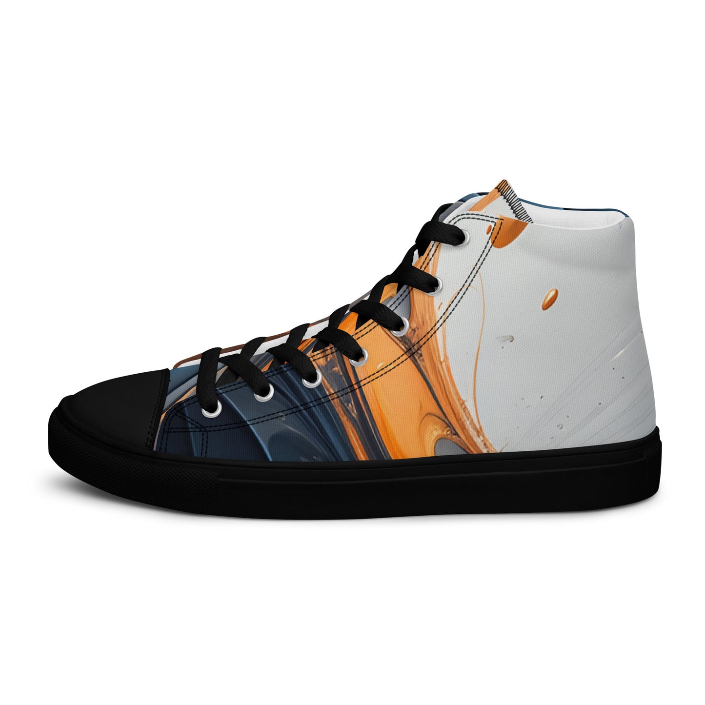 Men’s high top canvas shoes