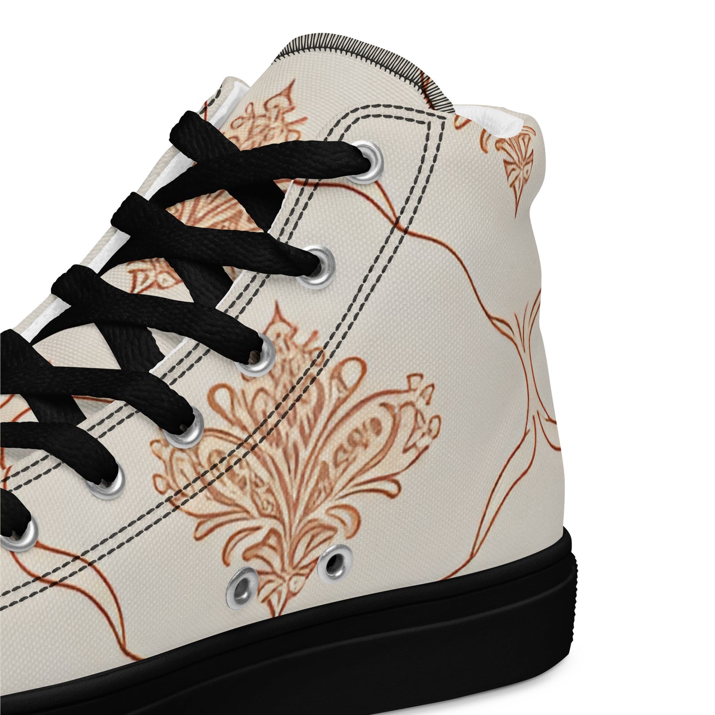 Men’s high top canvas shoes