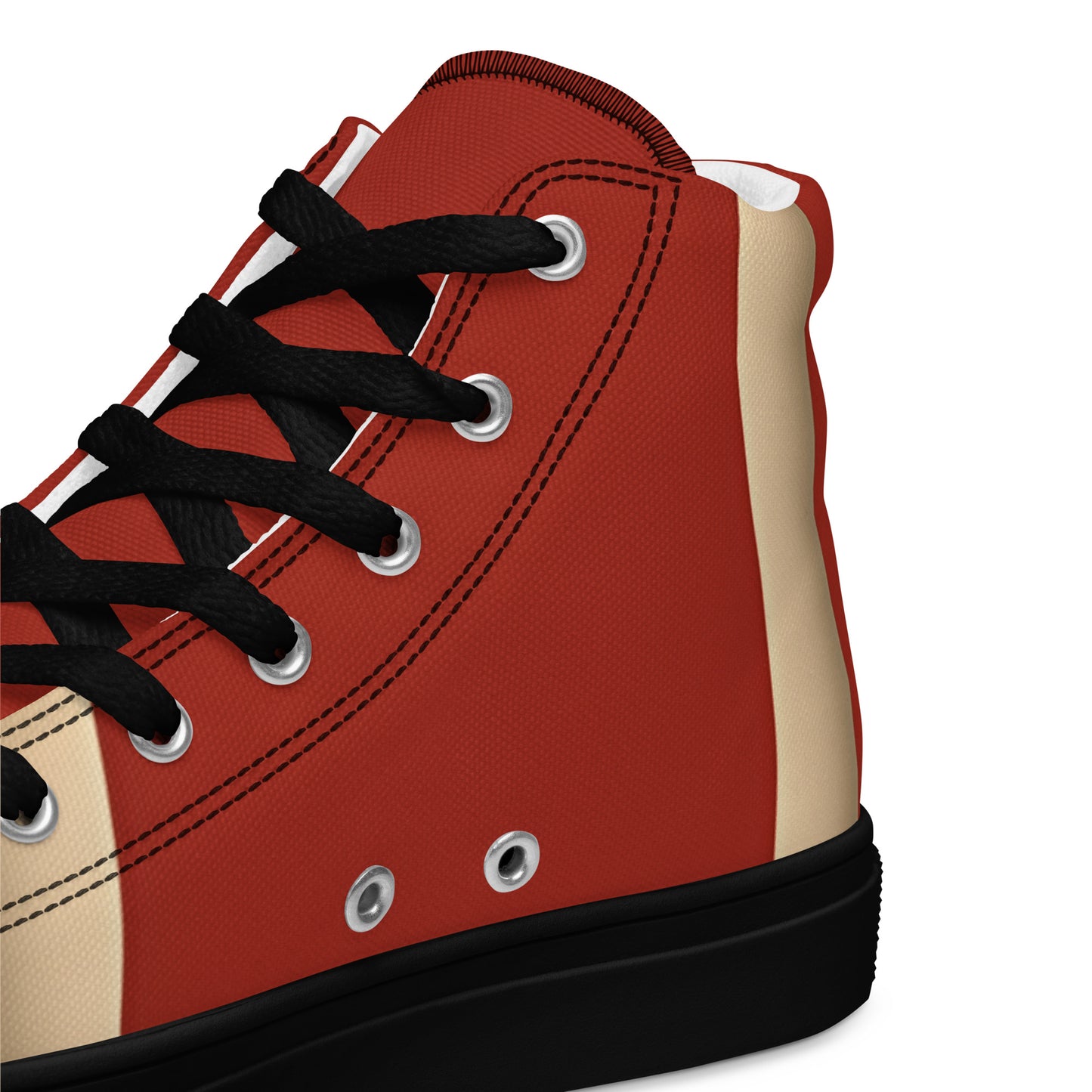 Men’s high top canvas shoes