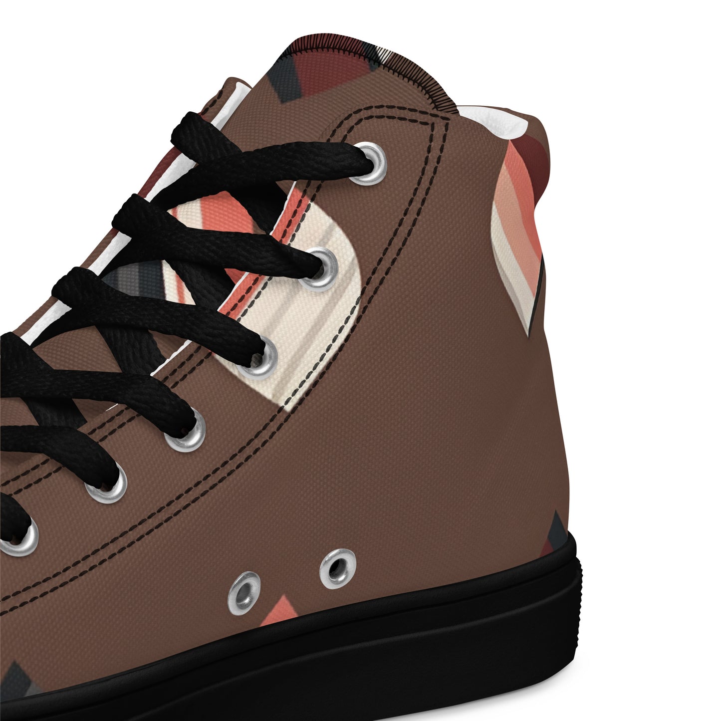 Men’s high top canvas shoes