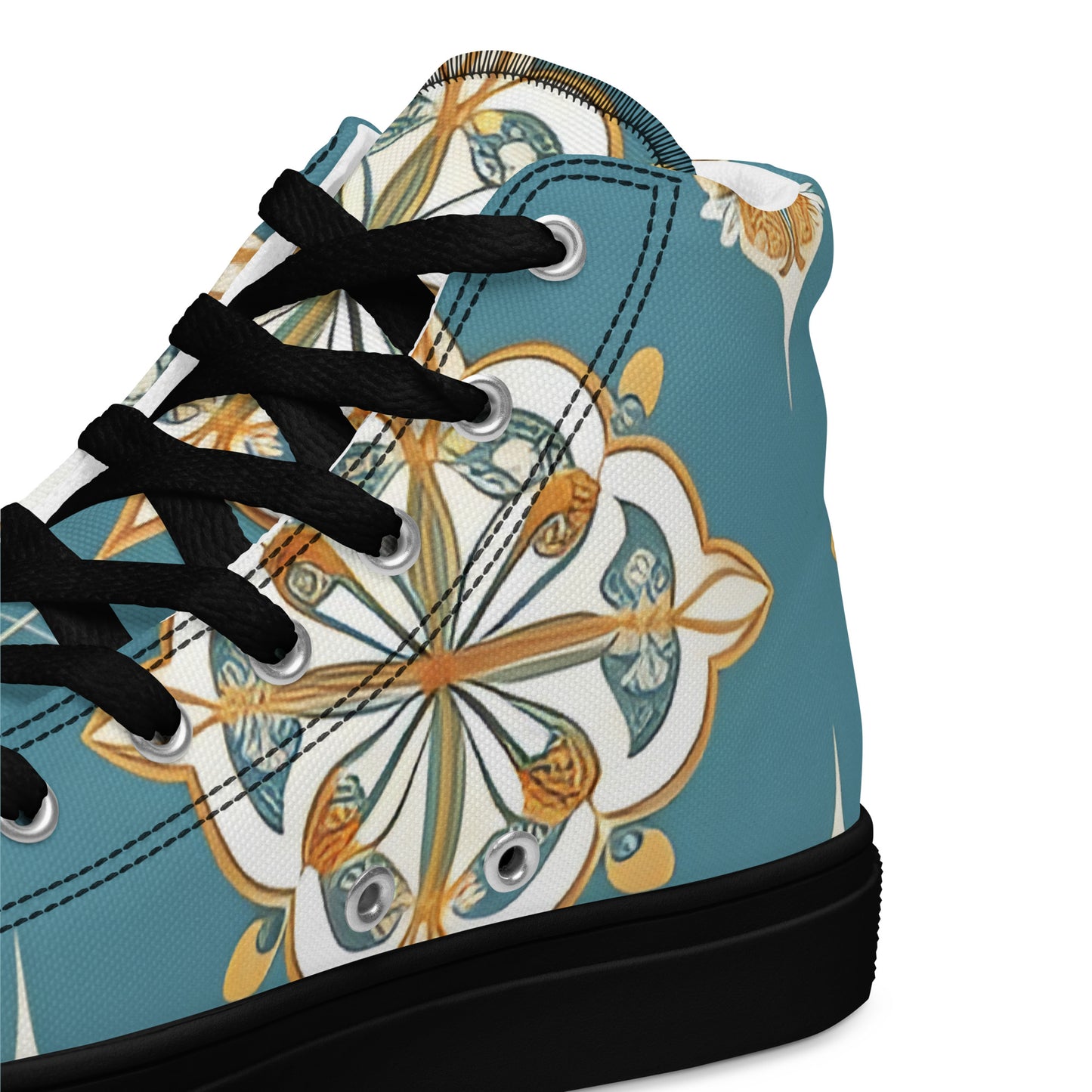 Men’s high top canvas shoes