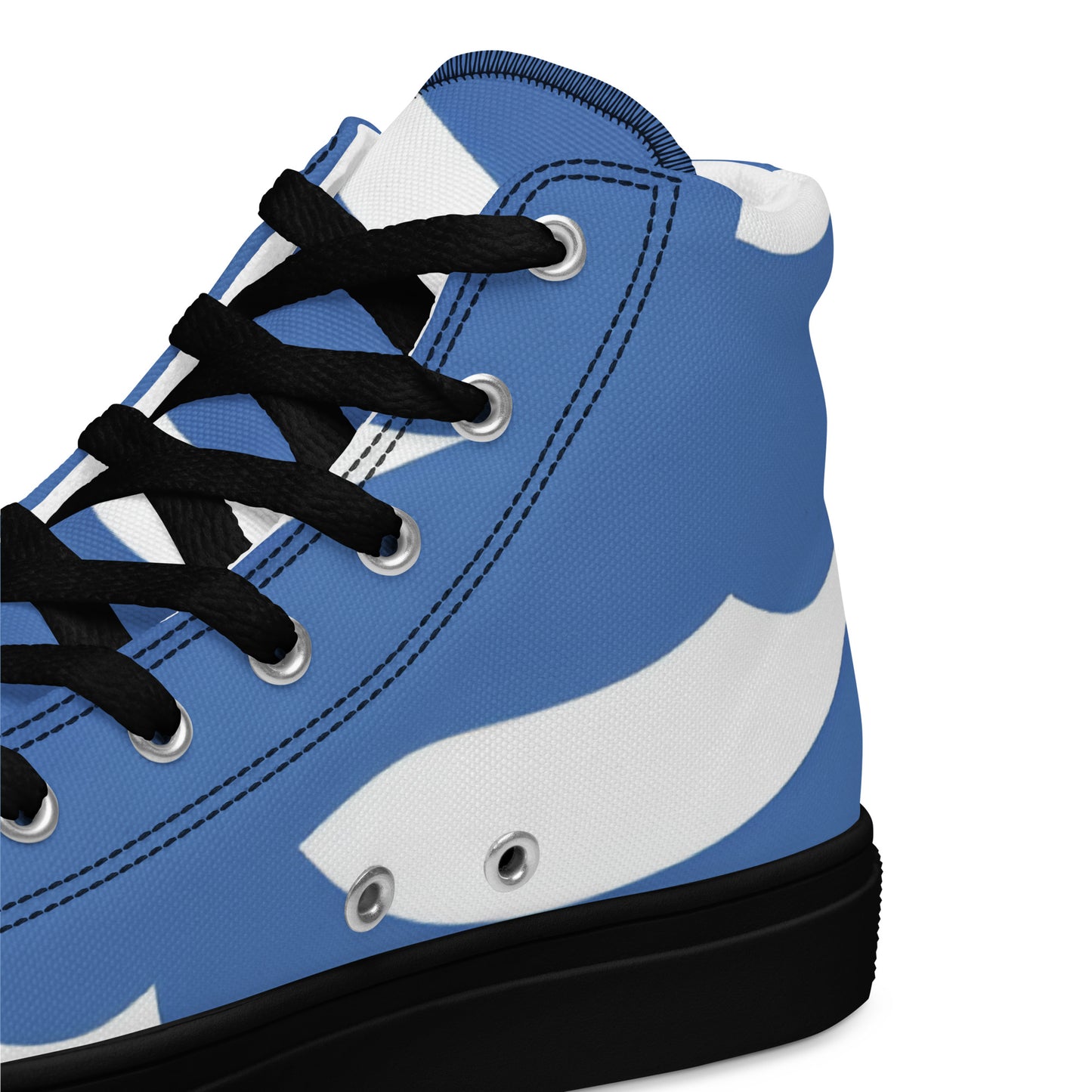 Men’s high top canvas shoes