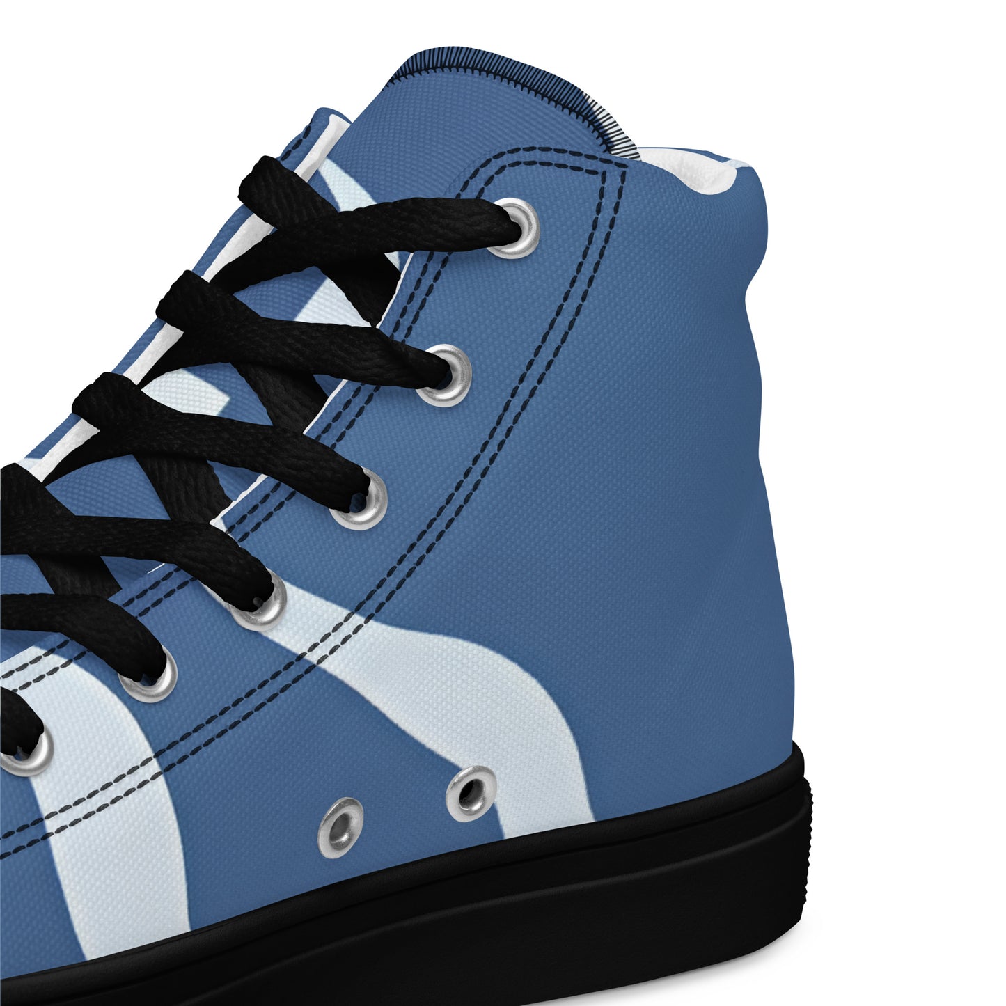 Men’s high top canvas shoes