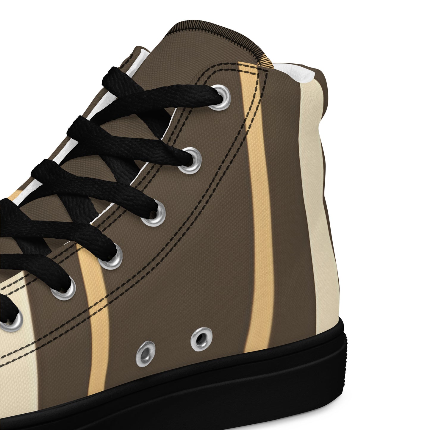 Men’s high top canvas shoes