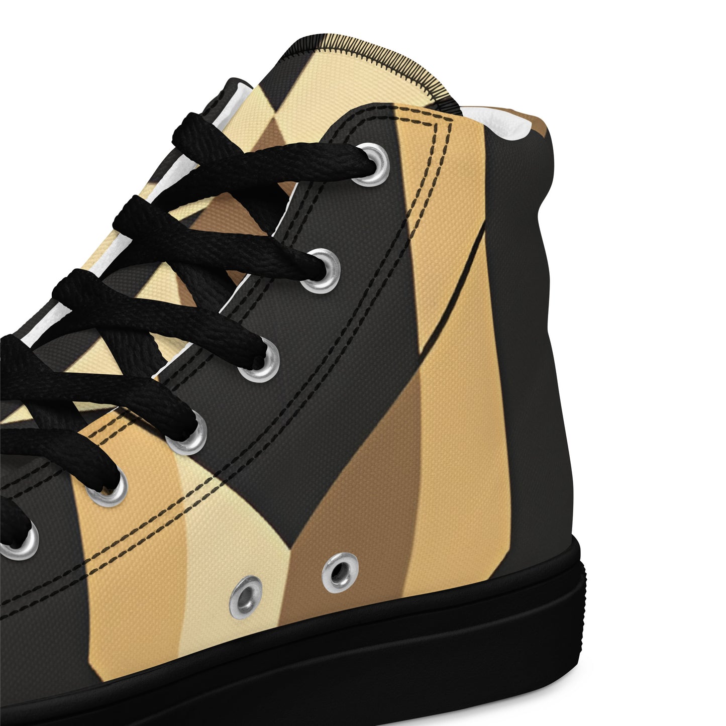 Men’s high top canvas shoes