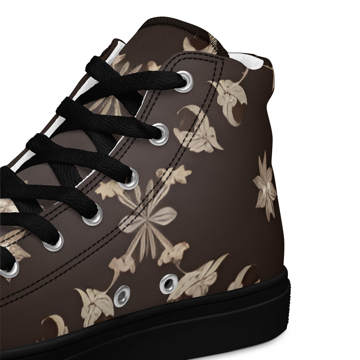 Men’s high top canvas shoes