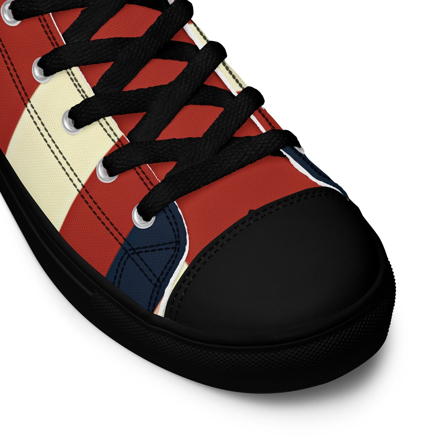 Men’s high top canvas shoes