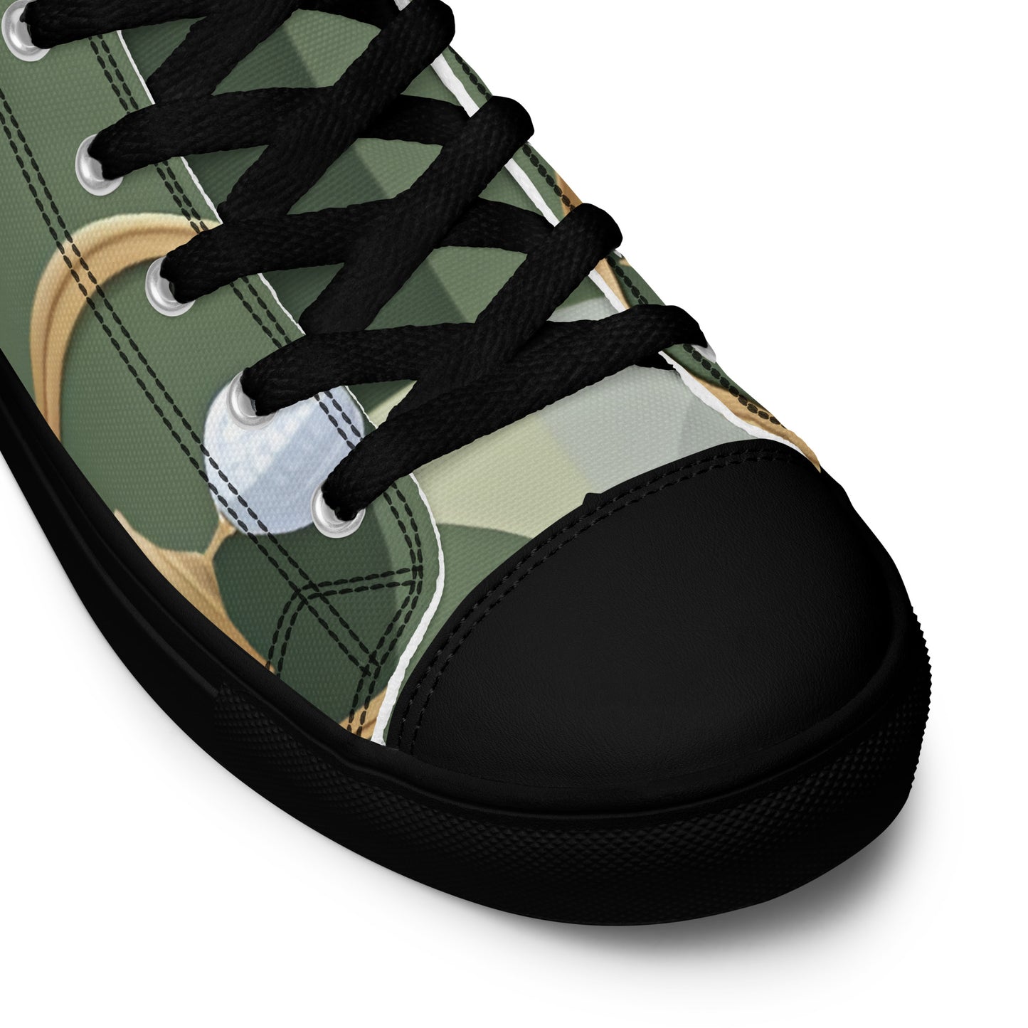 Men’s high top canvas shoes