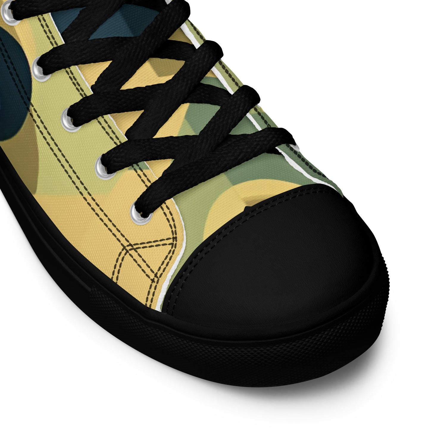 Men’s high top canvas shoes