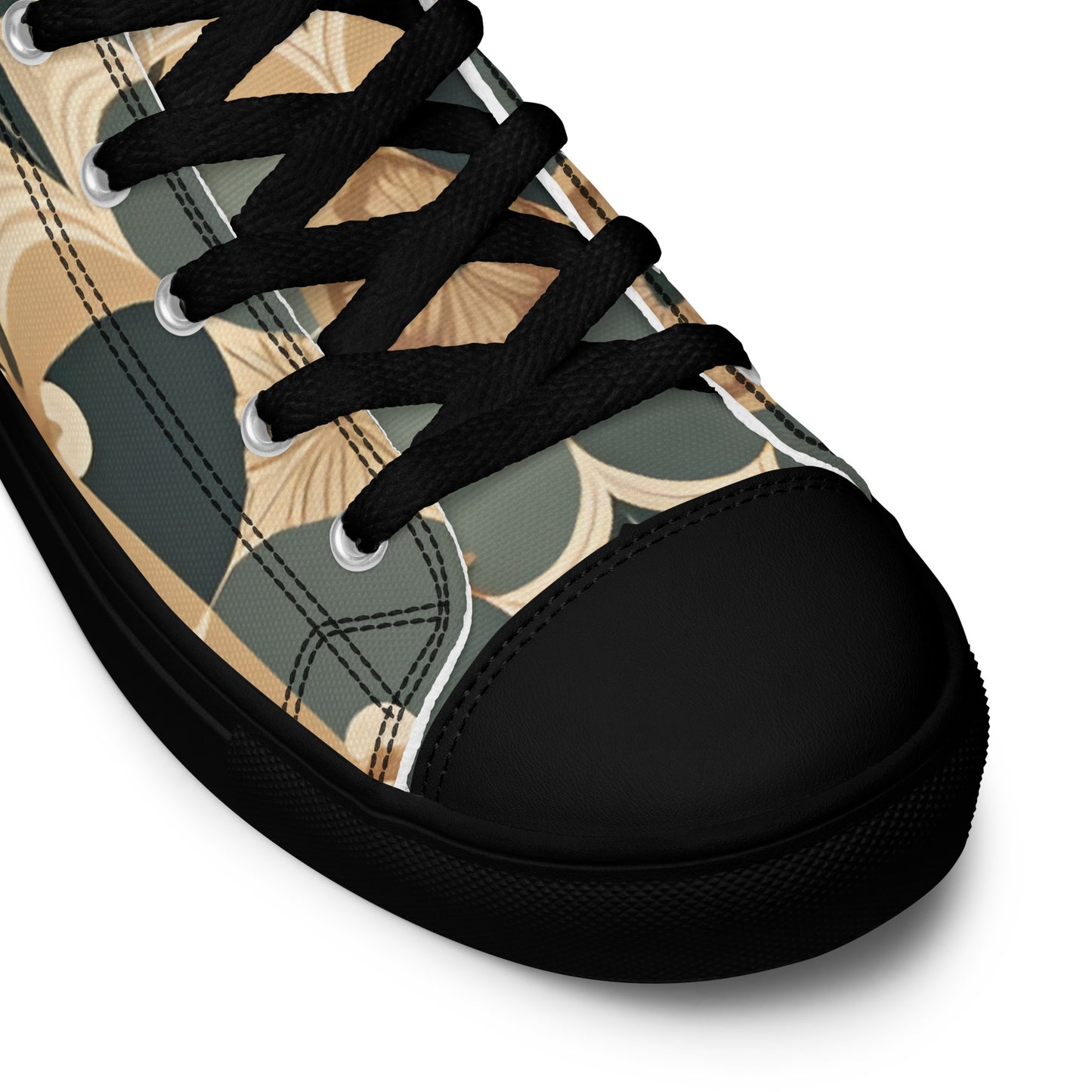 Men’s high top canvas shoes